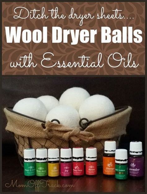 can you put essential oils on dryer balls