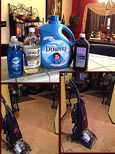 can you put vinegar in a bissell carpet cleaner