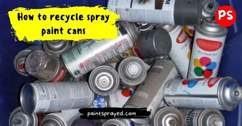 can you recycle spray paint cans for money