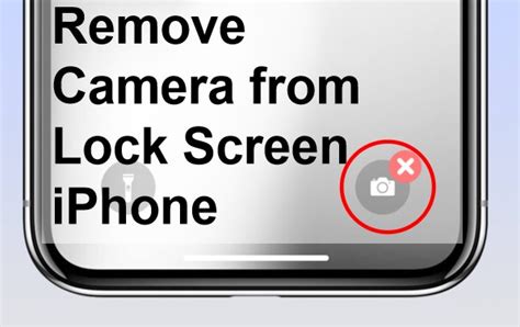 Can You Remove Camera From Lock Screen Iphone