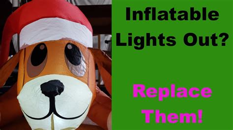 Can You Replace Lights In Inflatables