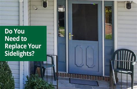 Can You Replace Sidelights Without Replacing Door