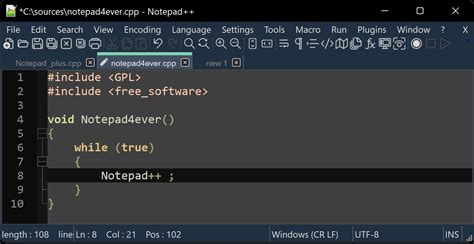 can you run code in notepad++