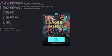can you run league of legends on linux