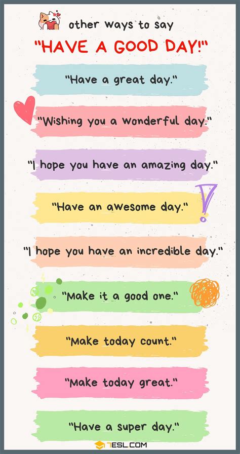 can you say have a great day in the afternoon