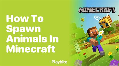 Can You Spawn Animals In Minecraft