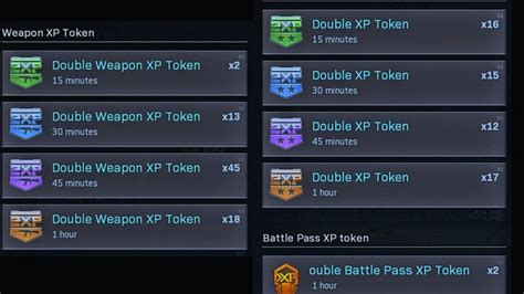 Can You Stack Xp Tokens In Warzone