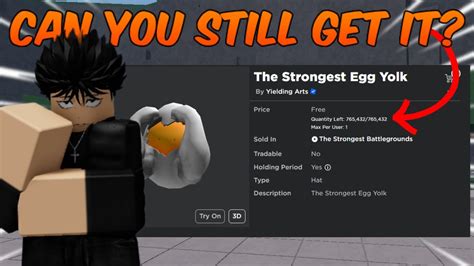 can you still get the strongest egg