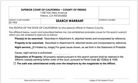 can you stop a search warrant