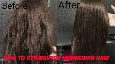 This Can You Straighten Mannequin Hair With Simple Style