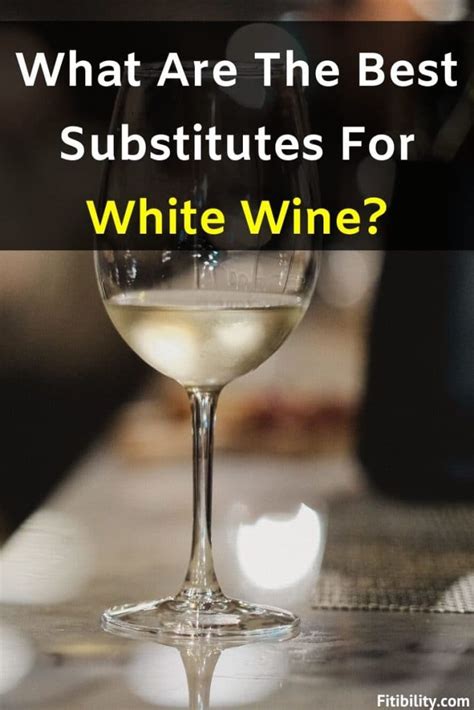 can you substitute white wine for rose