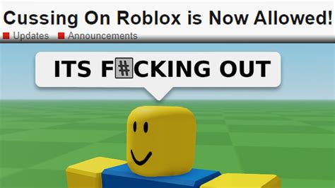 can you swear in 13+ roblox games
