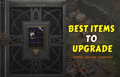 can you upgrade base items in diablo 2