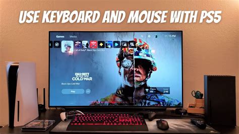 can you use a keyboard and mouse with ps5