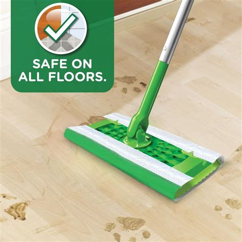can you use a swiffer wet mop on hardwood floor