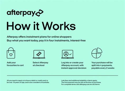 can you use afterpay for services
