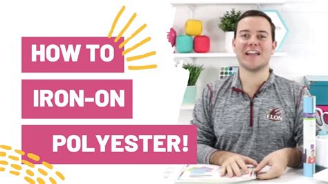 can you use an iron on patch on polyester