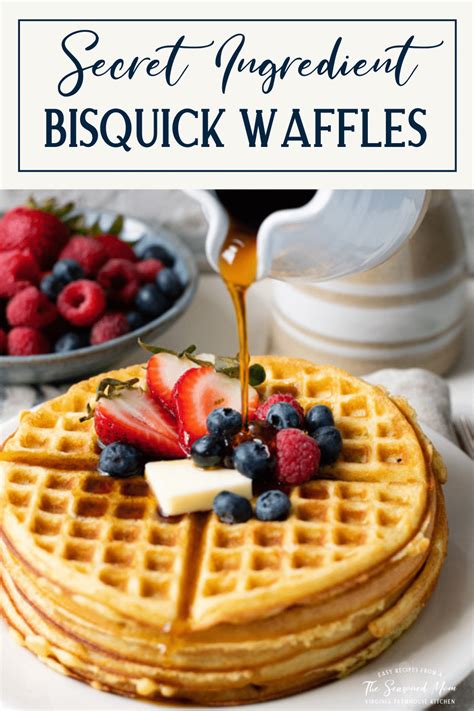 can you use bisquick to make waffles