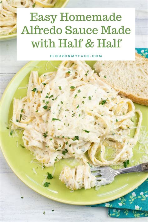 Easy Alfredo Sauce With Half And Half Rice Recipe