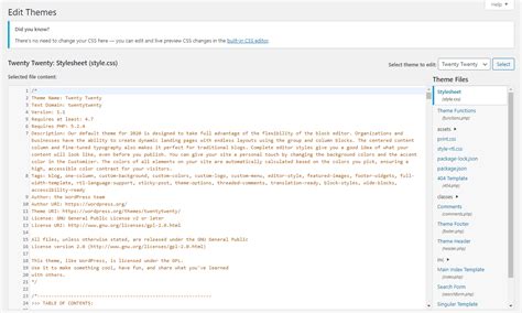 can you use html and css in wordpress