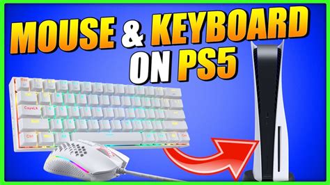 can you use keyboard and mouse on ps5 roblox
