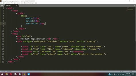 can you use python and html together