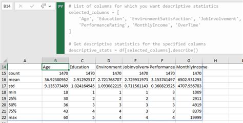 can you use python in excel online
