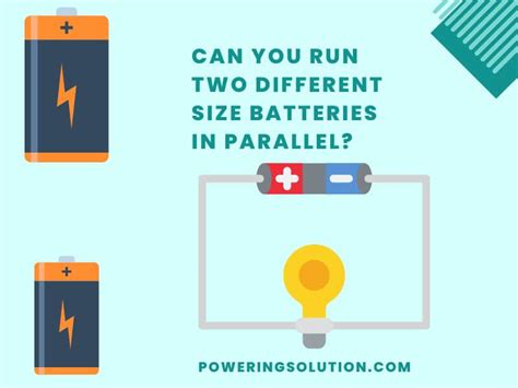 Can You Use Two Different Size Batteries In Parallel