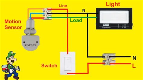 Can You Wire A Motion Sensor Light To A Switch