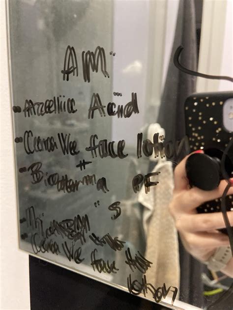 Can You Write On A Mirror With An Expo Marker