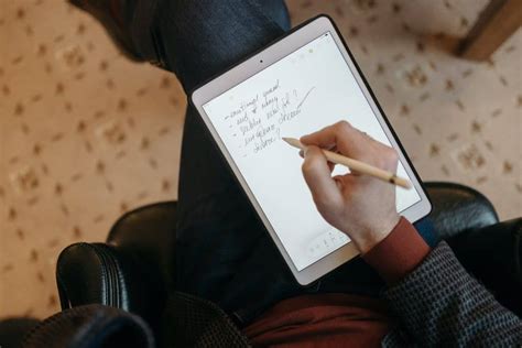 can you write with apple pencil in notion