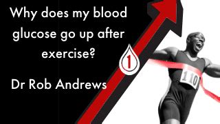 can your blood sugar go up after exercise