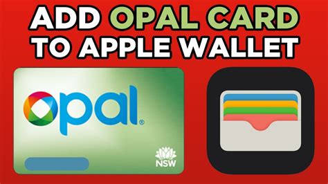 how to add opal card to apple wallet