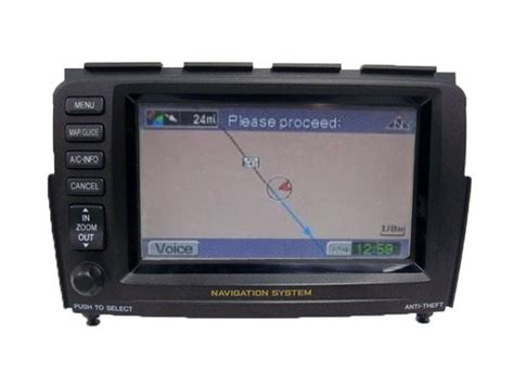 ACURA MDX radio Navigation Teck 6 Disc Changer MP3 CD DVD Player GPS