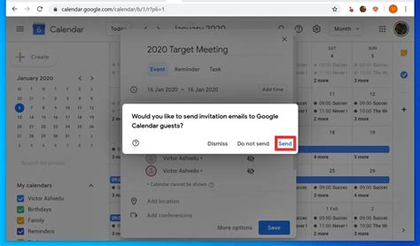 How To Create A Google Calendar Invitation