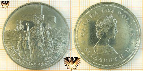 canada 1984 dollar queen elizabeth second