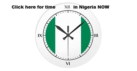 canada and nigeria time difference