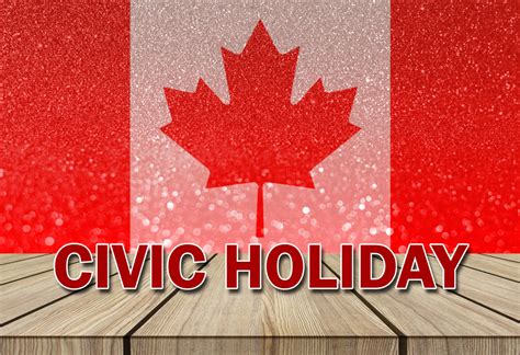 canada august civic holiday 2023