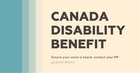 canada disability benefit 2024 update