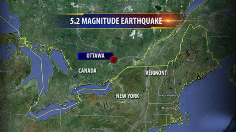 canada earthquake near toronto
