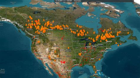 canada fire map alberta today