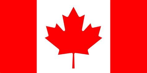 canada flag out of paper