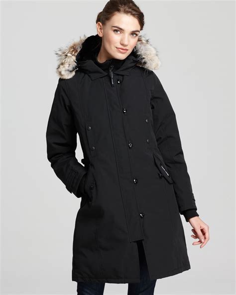 canada goose kensington parka black