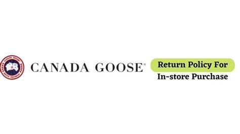canada goose return policy