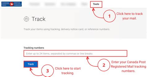 canada post tracking registered mail