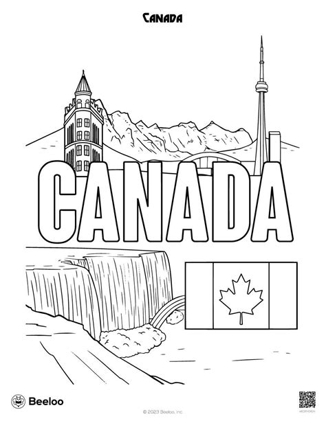 Canada Printable Fun Page
