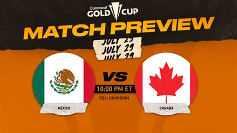 canada vs mexico gold cup