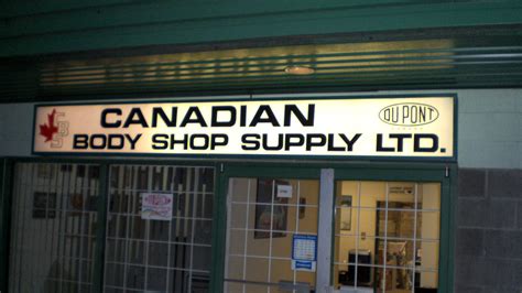 canadian body shop supply