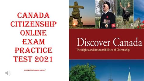 canadian citizenship test guide