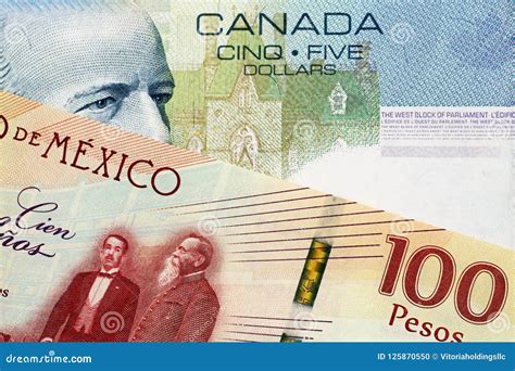 canadian currency to mexican pesos